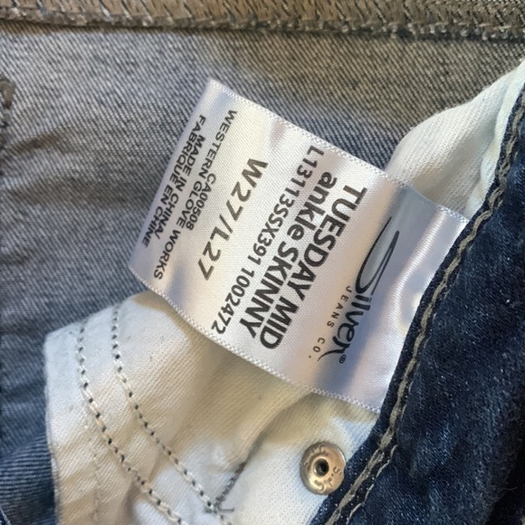 Silver Tuesday mid ankle skinny jeans - Picture 4 of 9